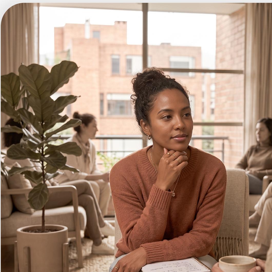 Mentee en una sesión de mentoring